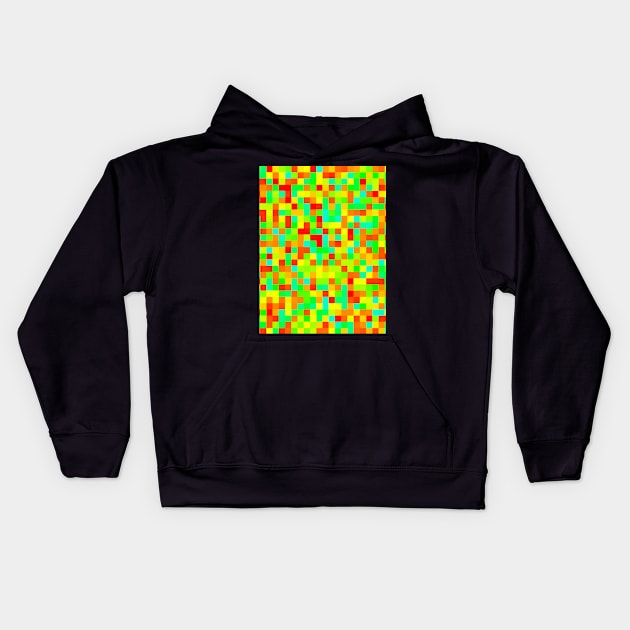 Pixel Kids Hoodie by tothemoons